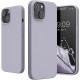 KW iPhone 14 Θήκη Σιλικόνης TPU - Light Lavender - 59071.139