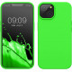 KW iPhone 14 Θήκη Σιλικόνης TPU - Lime Green - 59071.159