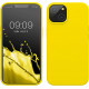 KW iPhone 14 Θήκη Σιλικόνης TPU - Radiant Yellow - 59071.165