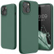 KW iPhone 14 Θήκη Σιλικόνης TPU - Forest Green - 59071.166