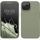KW iPhone 14 Θήκη Σιλικόνης TPU - Gray Green - 59071.172
