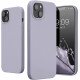 KW iPhone 14 Plus Θήκη Σιλικόνης TPU - Light Lavender - 59072.139