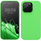 KW iPhone 14 Pro Θήκη Σιλικόνης TPU - Lime Green - 59073.159