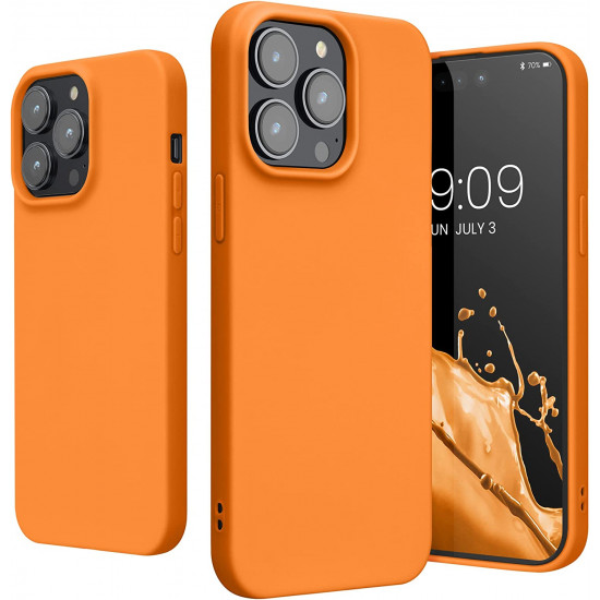KW iPhone 14 Pro Max Λεπτή Θήκη Σιλικόνης TPU - Fruity Orange - 59078.150