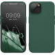KW iPhone 14 Θήκη Σιλικόνης Rubberized TPU - Forest Green - 59079.166