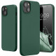 KW iPhone 14 Plus Θήκη Σιλικόνης Rubberized TPU - Forest Green - 59080.166