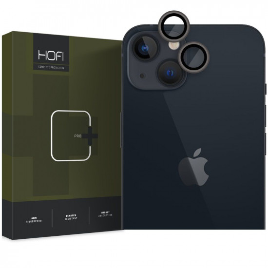 Hofi iPhone 14 / iPhone 14 Plus / iPhone 15 / iPhone 15 Plus CamRing Pro+ Αντιχαρακτικό Γυαλί για την Κάμερα - Black