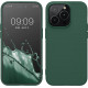 KW iPhone 14 Pro Θήκη Σιλικόνης Rubberized TPU - Forest Green - 59081.166