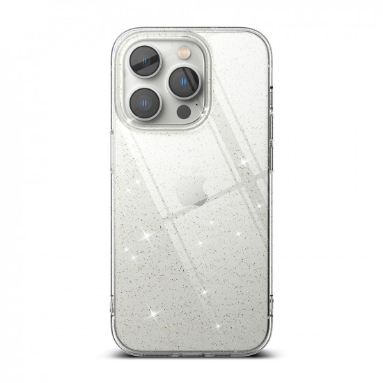 Ringke iPhone 14 Pro Max Air Ultra Thin TPU Case Λεπτή Θήκη Σιλικόνης - Glitter - Διάφανη