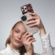 Burga iPhone 14 Pro Max Fashion Tough Σκληρή Θήκη - Sparkling Tiara