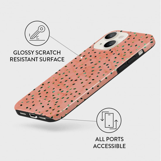 Burga iPhone 14 Plus Fashion Tough Σκληρή Θήκη - Watermelon Shake