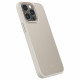 Spigen Cyrill iPhone 14 Pro Kajuk Mag Θήκη με Επένδυση Συνθετικού Δέρματος και MagSafe - Cream