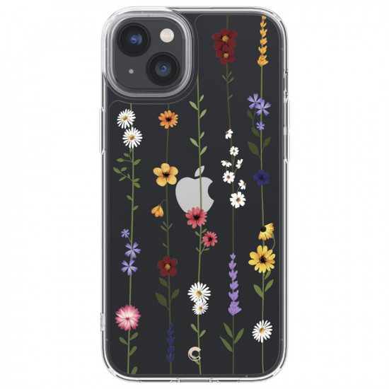 Spigen Cyrill iPhone 14 Plus / iPhone 15 Plus Cecile Σκληρή Θήκη με Πλαίσιο Σιλικόνης - Flower Garden