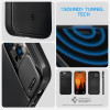Spigen iPhone 14 Pro Max Optik Armor Mag Θήκη Σιλικόνης με Κάλυμμα για την Κάμερα και MagSafe - Black