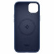 Spigen iPhone 14 Plus / iPhone 15 Plus Silicone Fit Mag Θήκη Σιλικόνης με MagSafe - Navy Blue - ACS04921