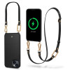 Spigen Cyrill iPhone 14 Plus / iPhone 15 Plus Classic Charm Mag Σκληρή Θήκη MagSafe με Πλαίσιο Σιλικόνης και Λουράκι - Black