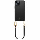 Spigen Cyrill iPhone 14 Plus / iPhone 15 Plus Classic Charm Mag Σκληρή Θήκη MagSafe με Πλαίσιο Σιλικόνης και Λουράκι - Black