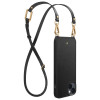 Spigen Cyrill iPhone 14 Plus / iPhone 15 Plus Classic Charm Mag Σκληρή Θήκη MagSafe με Πλαίσιο Σιλικόνης και Λουράκι - Black