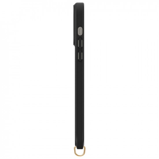 Spigen Cyrill iPhone 14 Pro Max Classic Charm Mag Σκληρή Θήκη MagSafe με Πλαίσιο Σιλικόνης και Λουράκι - Black