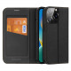 Dux Ducis iPhone 14 Pro Skin X2 Flip Stand Case Θήκη Βιβλίο - Black