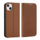 Dux Ducis iPhone 14 Plus Skin X2 Flip Stand Case Θήκη Βιβλίο - Brown