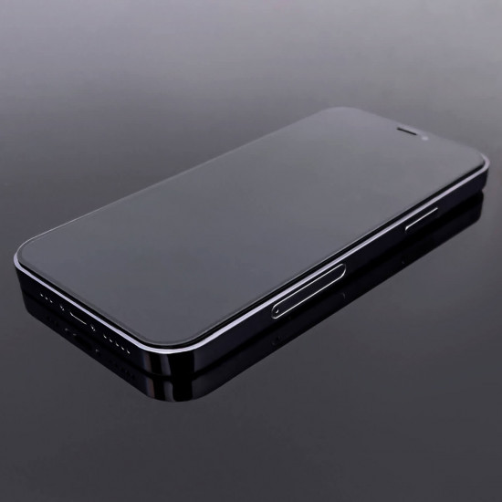 Wozinsky iPhone 14 Pro 9H Case Friendly Full Screen Full Glue Tempered Glass Αντιχαρακτικό Γυαλί Οθόνης - Black
