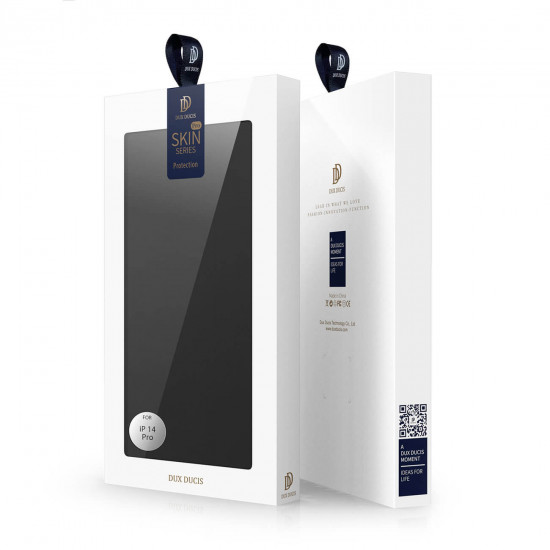 Dux Ducis iPhone 14 Pro Flip Stand Case Θήκη Βιβλίο - Black