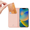 Dux Ducis iPhone 14 Plus Flip Stand Case Θήκη Βιβλίο - Rose Gold