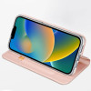 Dux Ducis iPhone 14 Plus Flip Stand Case Θήκη Βιβλίο - Rose Gold