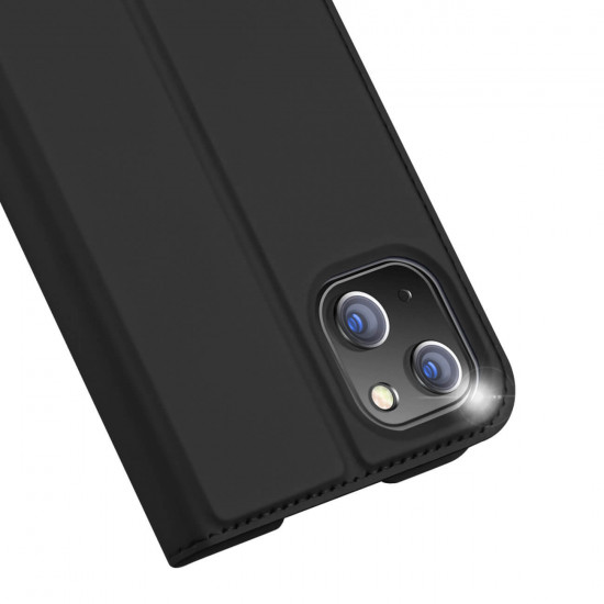 Dux Ducis iPhone 14 Plus Flip Stand Case Θήκη Βιβλίο - Black
