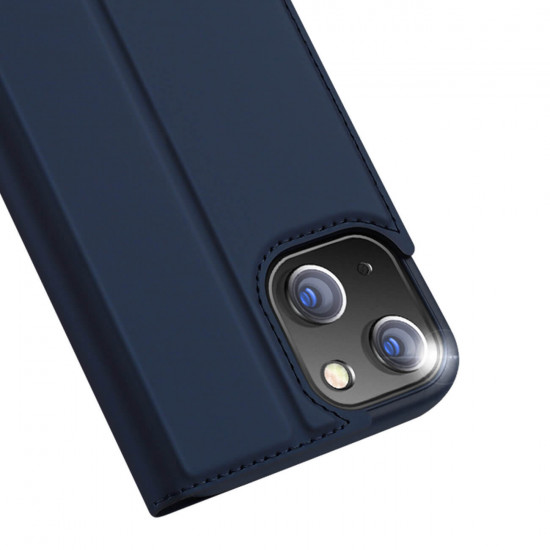 Dux Ducis iPhone 14 Flip Stand Case Θήκη Βιβλίο - Blue