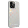 Karl Lagerfeld iPhone 14 Pro Max - Iridescent Monogram Σκληρή Θήκη με Πλαίσιο Σιλικόνης - Silver - KLHCP14XLGMMSV3 Karl Lagerfeld iPhone 14 Pro Max - Iridescent Monogram Σκληρή Θήκη με Πλαίσιο Σιλικόνης - Silver - KLHCP14XLGMMSV3
