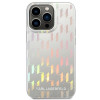 Karl Lagerfeld iPhone 14 Pro Max - Iridescent Monogram Σκληρή Θήκη με Πλαίσιο Σιλικόνης - Silver - KLHCP14XLGMMSV3 Karl Lagerfeld iPhone 14 Pro Max - Iridescent Monogram Σκληρή Θήκη με Πλαίσιο Σιλικόνης - Silver - KLHCP14XLGMMSV3