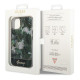 Guess iPhone 14 Plus Jungle Collection Σκληρή Θήκη με Πλαίσιο Σιλικόνης - Green - GUHCP14MHGJGHA