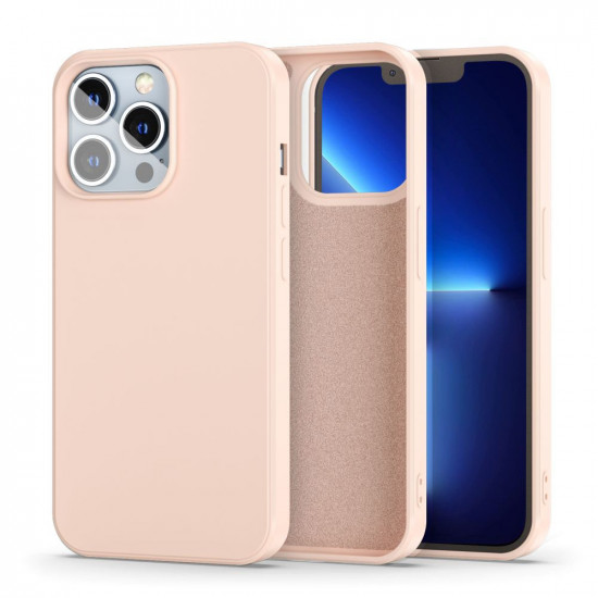 Tech-Protect iPhone 14 Pro Icon Θήκη Σιλικόνης Rubber TPU - Pink
