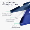KW iPhone 14 Pro Max Θήκη Σιλικόνης Rubberized TPU - Baltic Blue - 59074.134