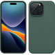 KW iPhone 14 Pro Max Θήκη Σιλικόνης Rubberized TPU - Forest Green - 59074.166