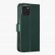 KW iPhone 14 Θήκη Πορτοφόλι Stand - Dark Green - 59212.80