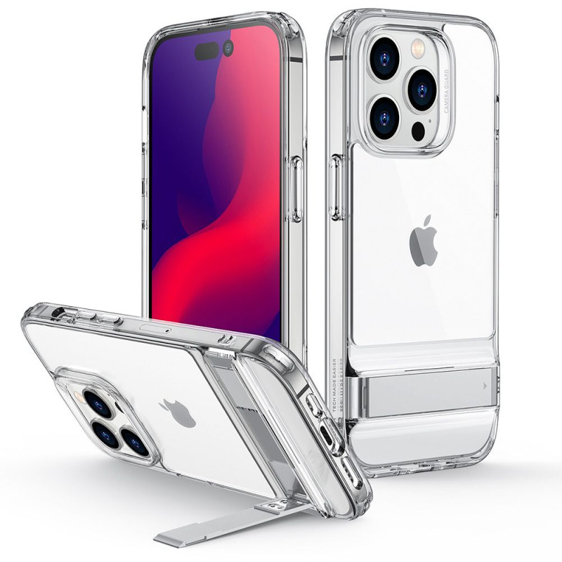 ESR iPhone 14 Pro Air Shield Boost Θήκη Σιλικόνης με Stand - Διάφανη