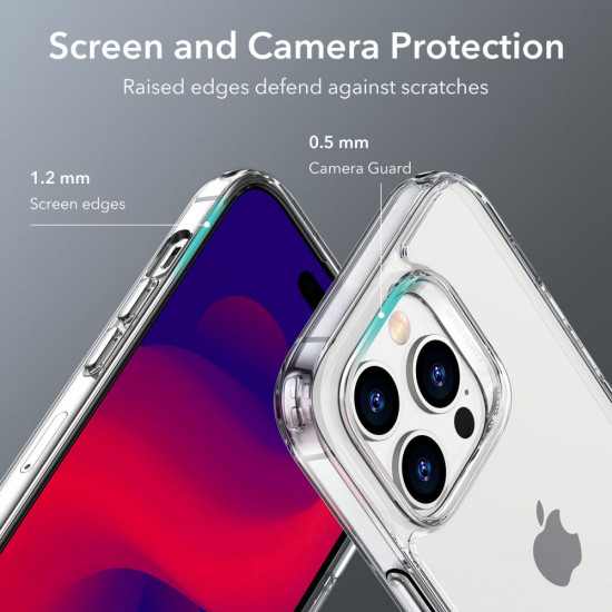 ESR iPhone 14 Pro Air Shield Boost Θήκη Σιλικόνης με Stand - Διάφανη