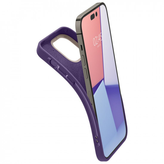 Spigen Cyrill iPhone 14 Pro Ultra Color Mag Θήκη Σιλικόνης TPU με MagSafe - Taro