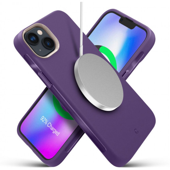 Spigen Cyrill iPhone 14 Ultra Color Mag Θήκη Σιλικόνης TPU με MagSafe - Taro