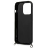 Karl Lagerfeld iPhone 14 Pro Color Stripes Strap Σκληρή Θήκη με Πλαίσιο Σιλικόνης και Λουράκι - Pink - KLHCP14LSTSTP