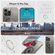 Spigen iPhone 14 Pro Max Ultra Hybrid Mag Σκληρή Θήκη με Πλαίσιο Σιλικόνης Και MagSafe - Carbon Fiber / Διάφανη