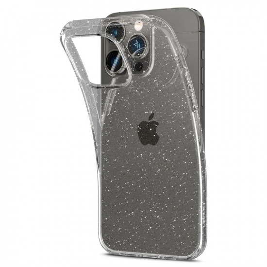 Spigen iPhone 14 Pro Max Liquid Crystal Θήκη Σιλικόνης - Glitter Crystal