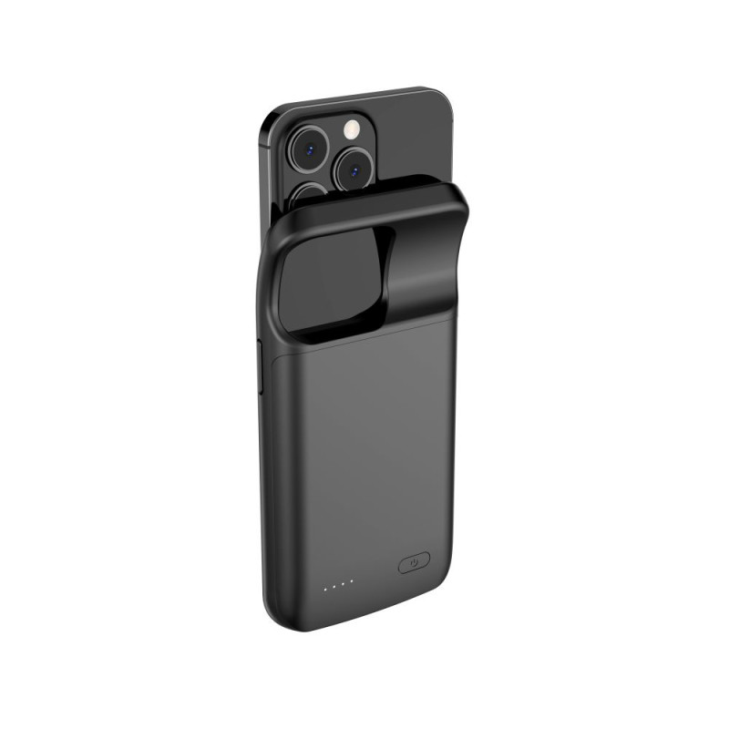 Tech-Protect iPhone 14 / iPhone 14 Pro Powercase Θήκη με Ενσωματωμένη Μπαταρία 4800mAh - Black Tech-Protect iPhone 14 / iPhone 14 Pro Powercase Θήκη με Ενσωματωμένη Μπαταρία 4800mAh - Black
