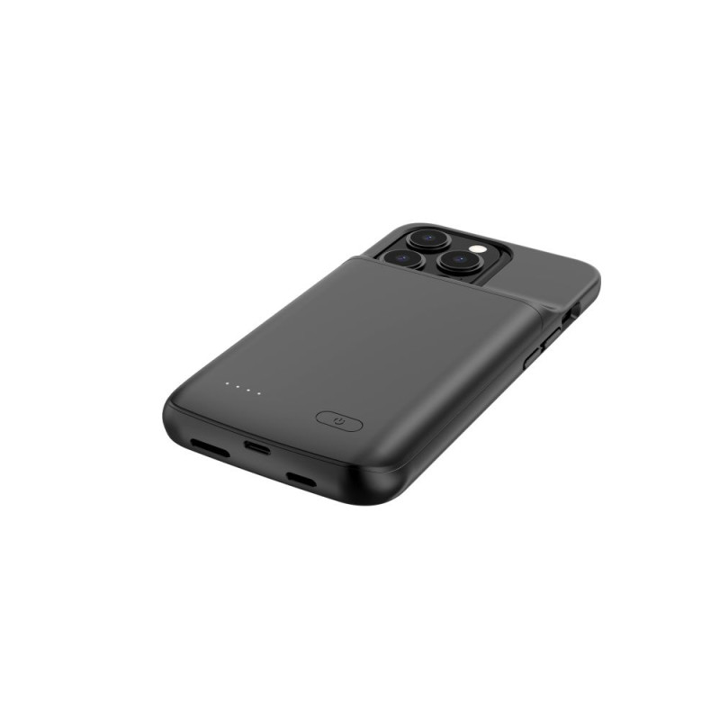 Tech-Protect iPhone 14 / iPhone 14 Pro Powercase Θήκη με Ενσωματωμένη Μπαταρία 4800mAh - Black Tech-Protect iPhone 14 / iPhone 14 Pro Powercase Θήκη με Ενσωματωμένη Μπαταρία 4800mAh - Black