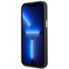 Guess iPhone 14 Pro Max 4G Vintage Gold Logo Σκληρή Θήκη με Πλαίσιο Σιλικόνης - Black - GUHCP14XHG4SHK