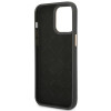 Guess iPhone 14 Pro Max 4G Vintage Gold Logo Σκληρή Θήκη με Πλαίσιο Σιλικόνης - Black - GUHCP14XHG4SHK