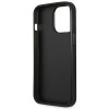 Guess iPhone 14 Pro Max Saffiano Σκληρή Θήκη με Πλαίσιο Σιλικόνης - Black - GUHCP14XPSATLK